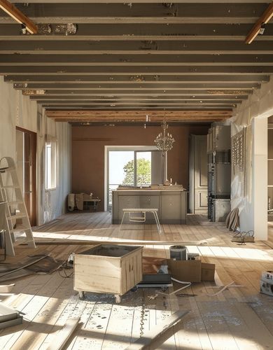 Commercial construction and renovation work by D Square Builders in Houston
